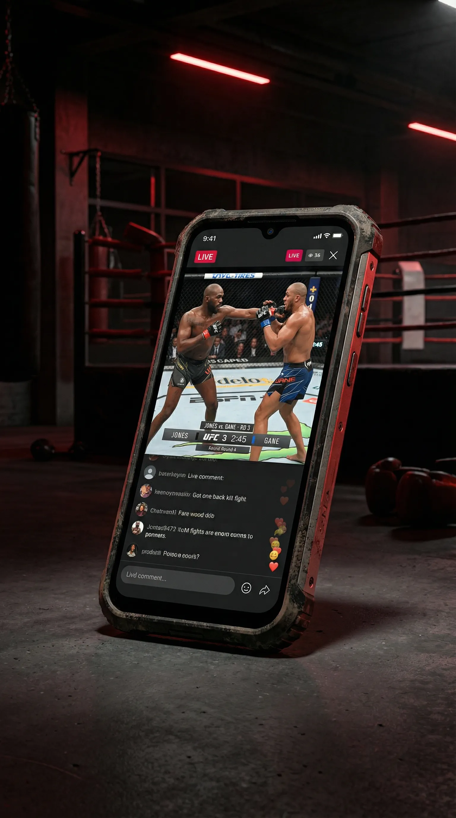 国产性一交一乱一伦 移动端APP格斗直播界面